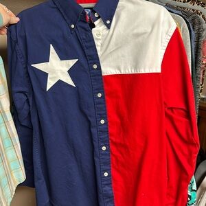 Texas Cotton Lone Star Western Blouse